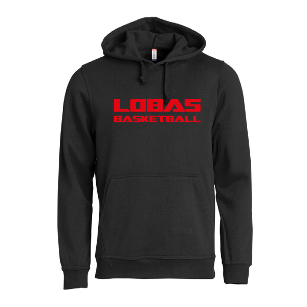 Lobas Basketball Hoody Svart