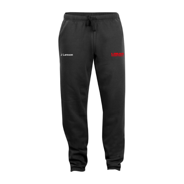 Lobas Basketball Sweatpants Svarta
