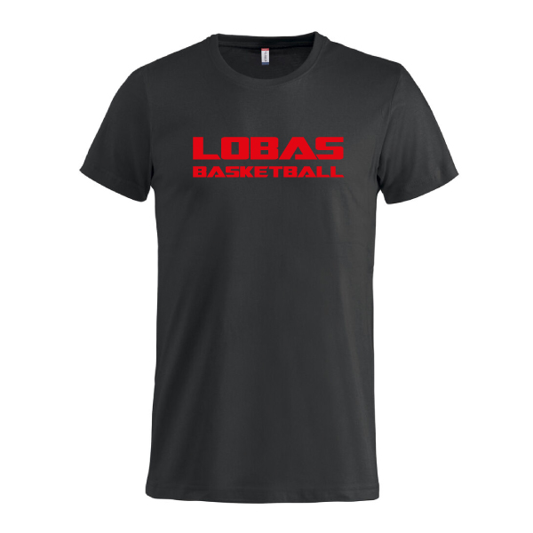Lobas Basketball T-shirt Svart
