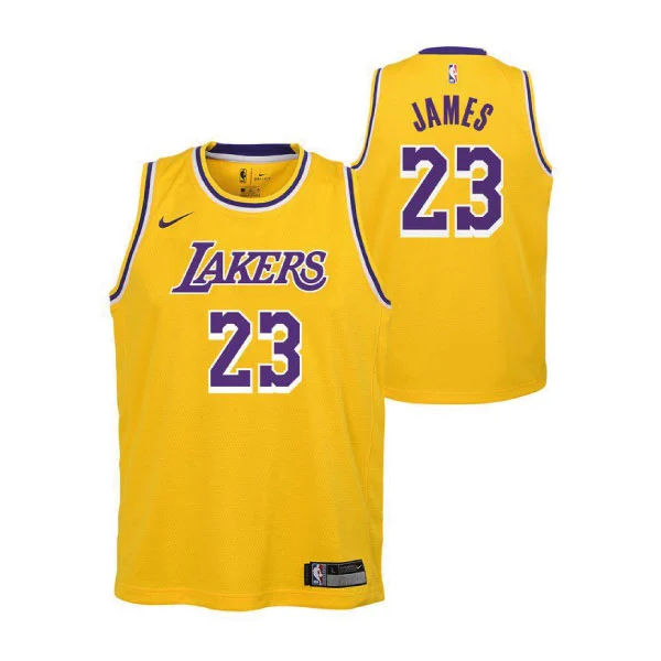 Nike Lebron James LA Lakers Nr 23 Icon Swingman Jr
