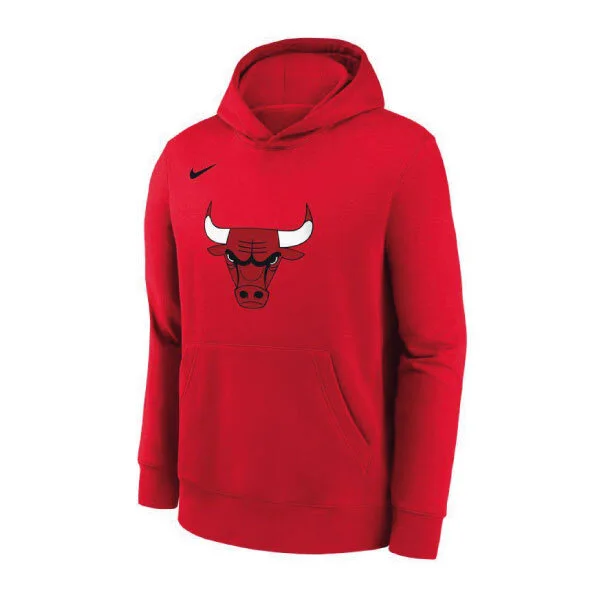 Nike NBA Chicago Bulls Hoody Röd Jr