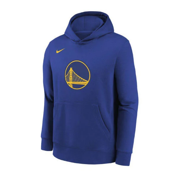 Nike NBA Golden State Warriors Hoody Blå Jr