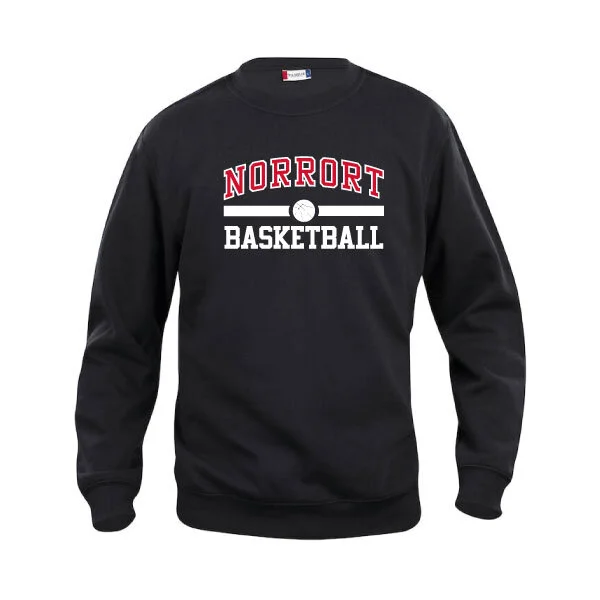 Norrort Basketball Collegetröja Svart