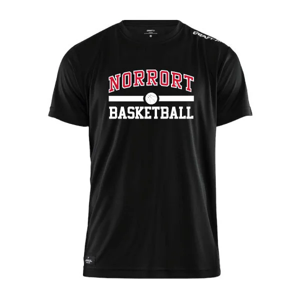 Norrort Basketball Training Tee Svart