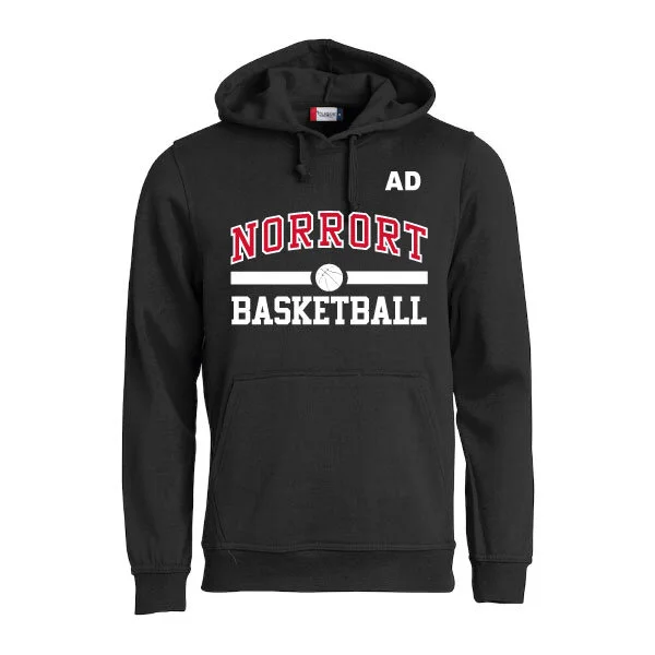 Norrort Basketball Huvtröja Svart
