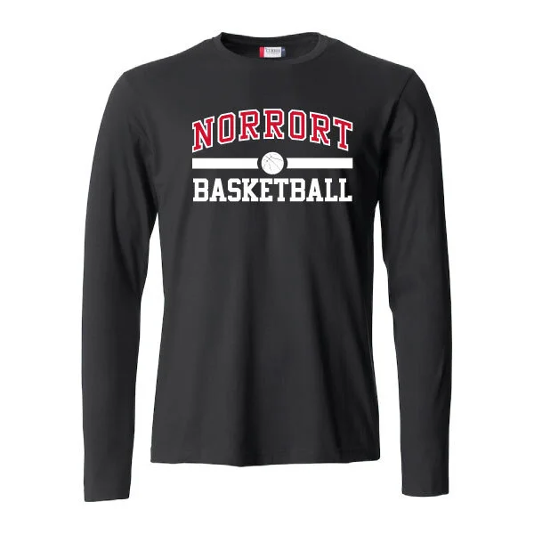 Norrort Basketball Långärmad Tee Svart