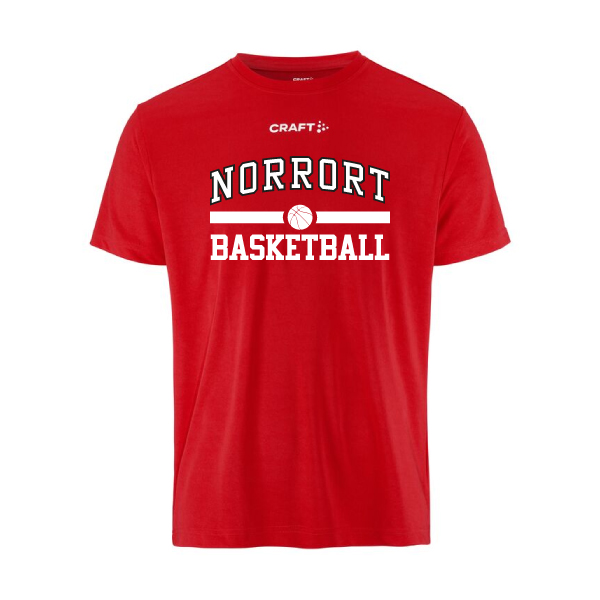Norrort Basketball Training Tee Röd