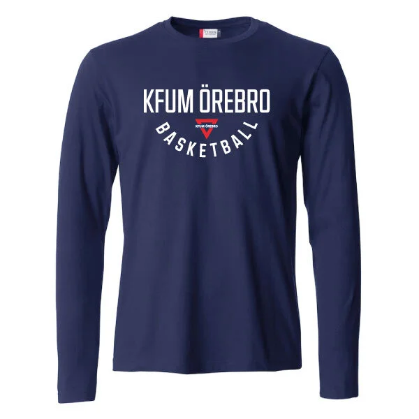 Örebro Basketball L/S Tee Navy