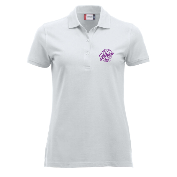 Järna Basket Piké Vit