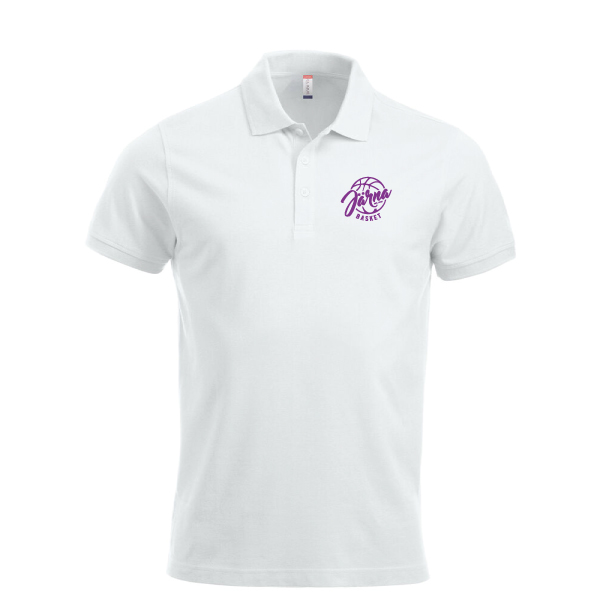 Järna Basket Piké Vit