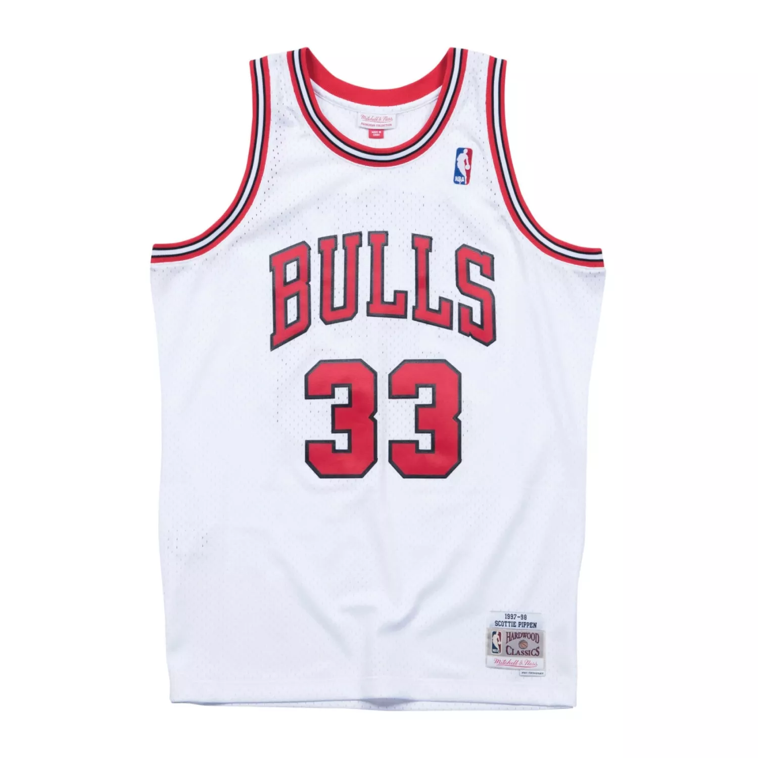 NBA Swingman Chicago Bulls Pippen Vit/Röd