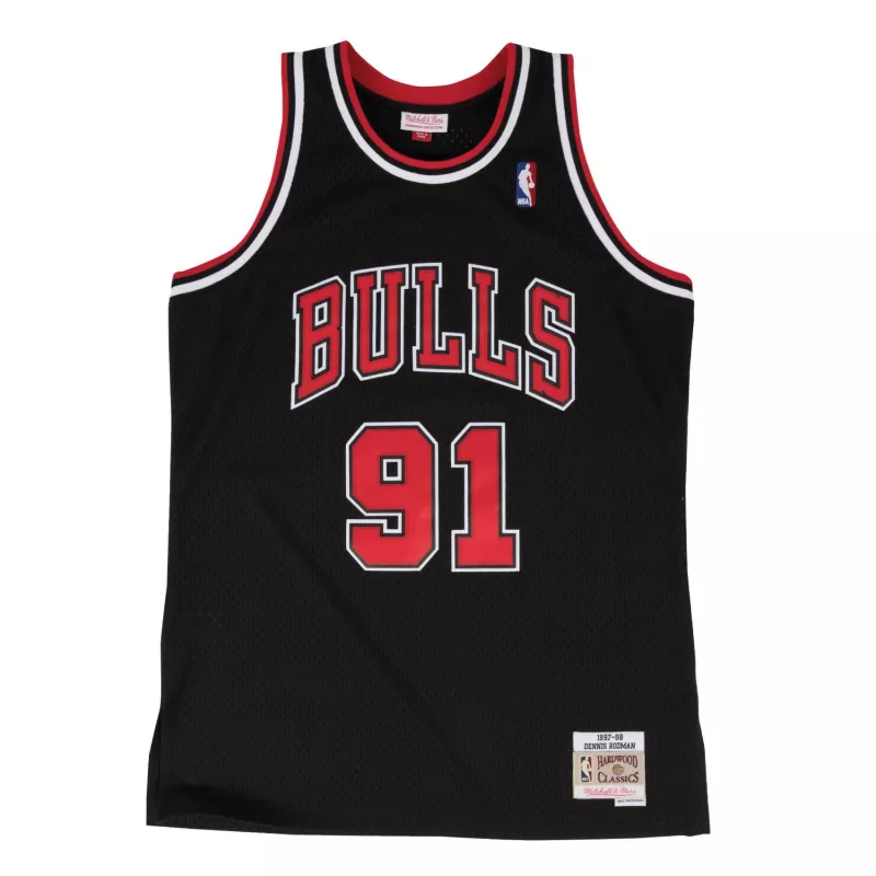 NBA Swingman Chicago Bulls Rodman Svart