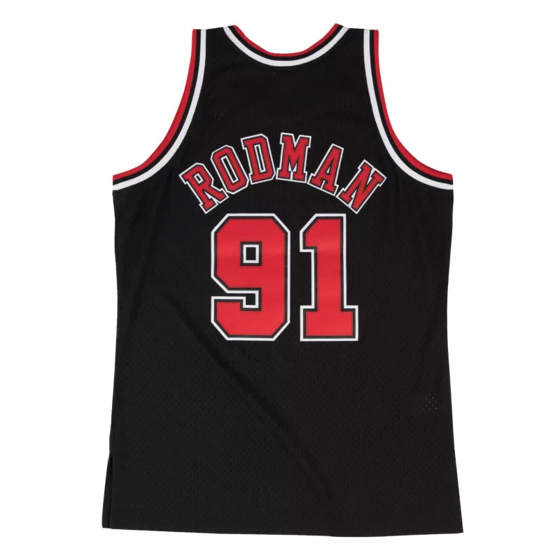NBA Swingman Chicago Bulls Rodman Svart