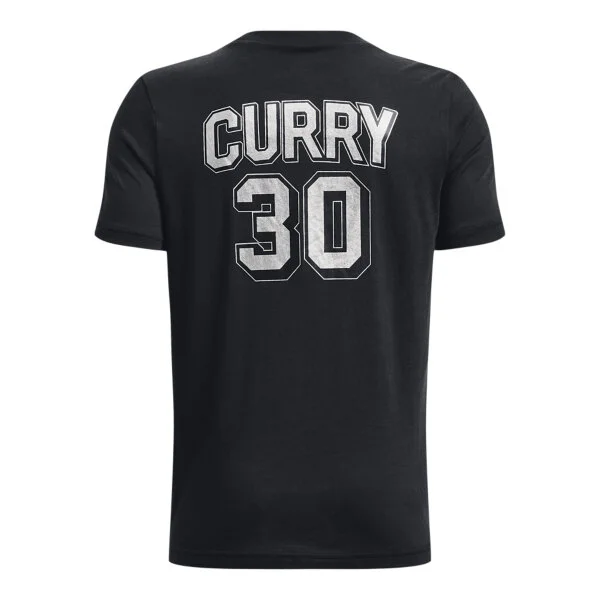 Under Armour Curry Drop Shadow Tee Svart Jr