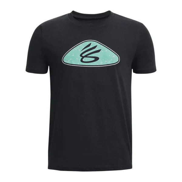 Under Armour Curry Logo Tee Svart Jr
