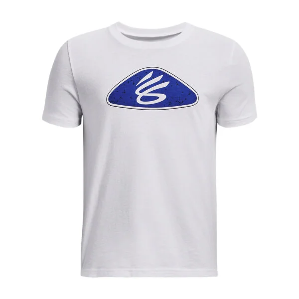 Under Armour Curry Logo Tee Vit Jr