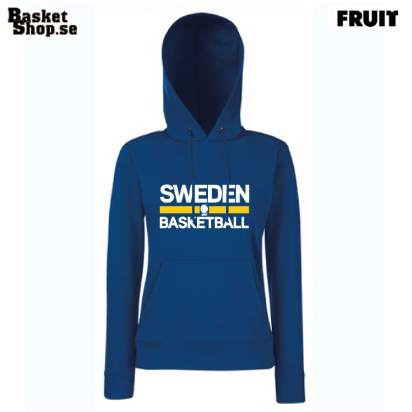 SWEDEN BASKETBALL Huvtröja Tjej Blå Utgående