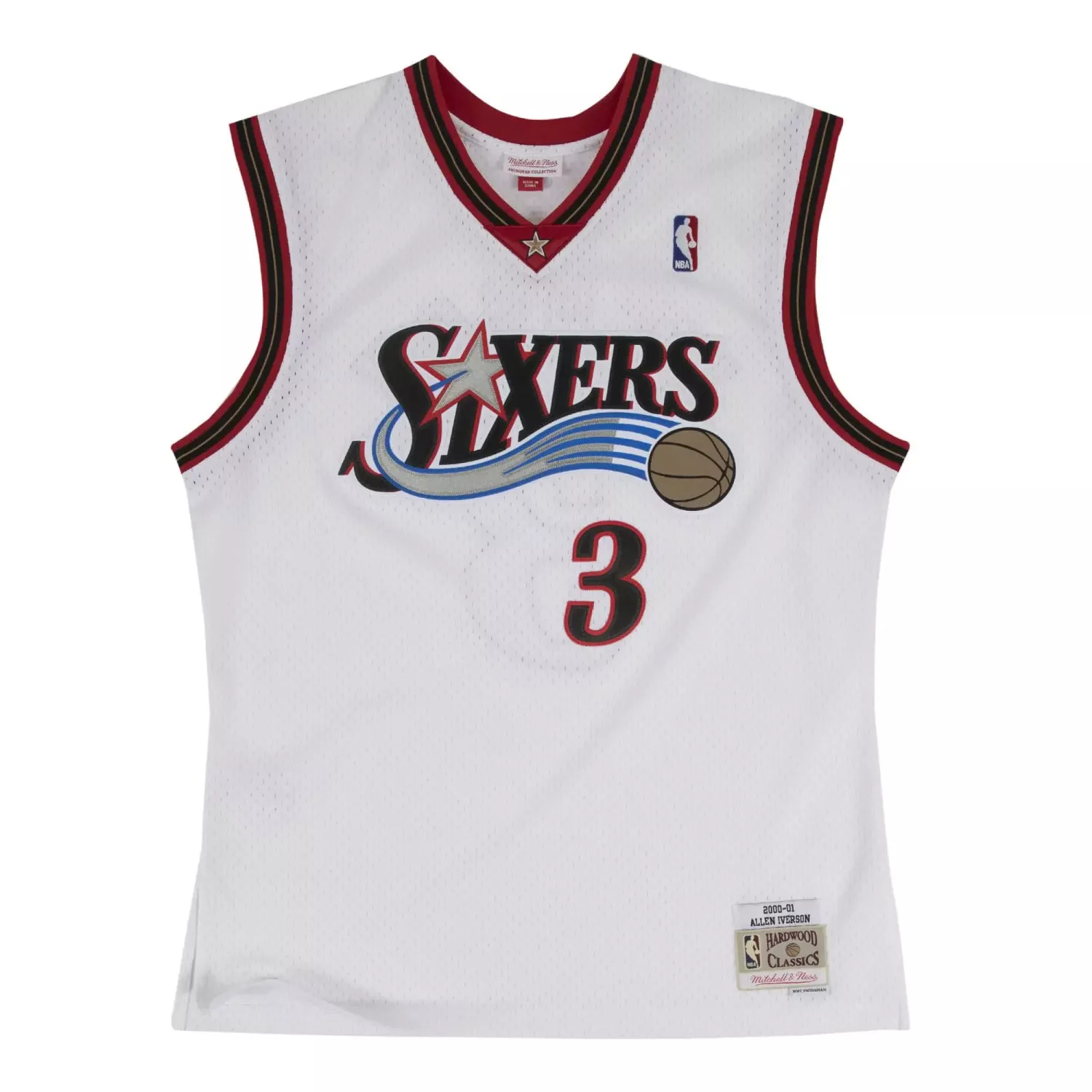 NBA Swingman Jersey Philadelphia 76ers Allen Iverson Vit