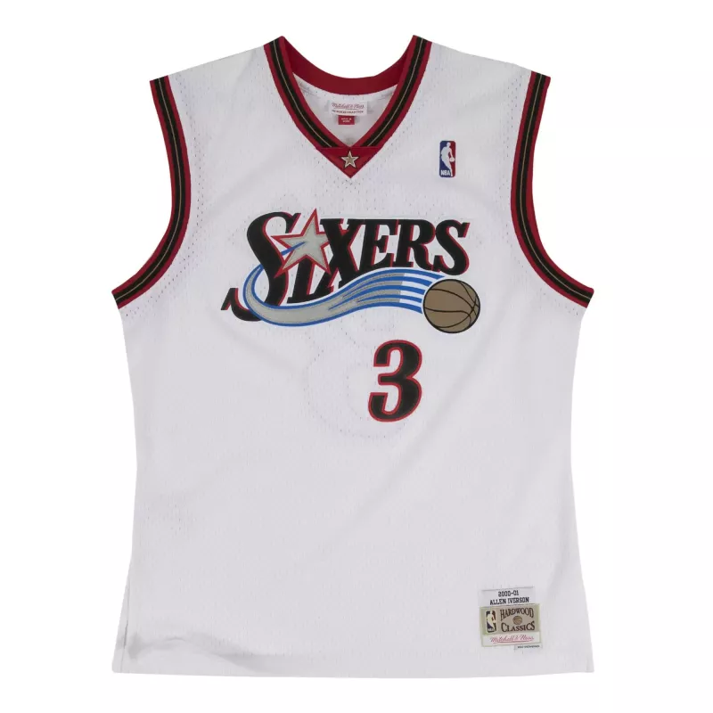 NBA Swingman Jersey Philadelphia 76ers Allen Iverson Vit