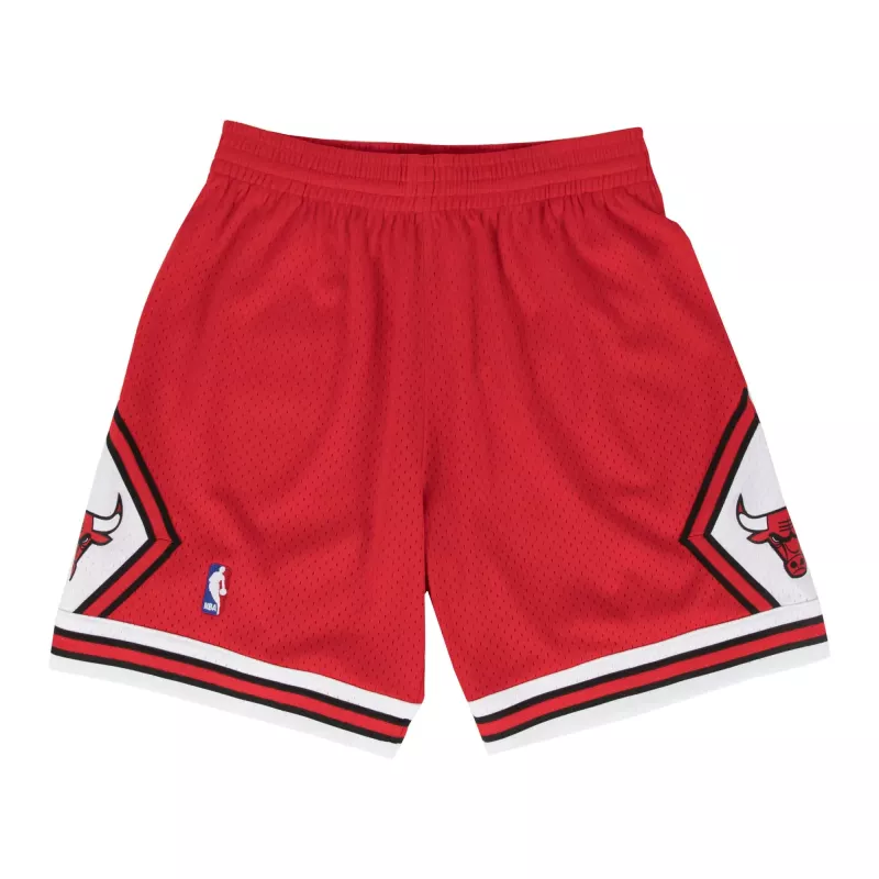 NBA Swingman Chicago Bulls Shorts Röd