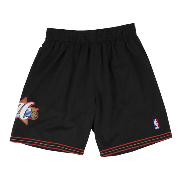 NBA Swingman Philadelpha 76ers Shorts Svarta