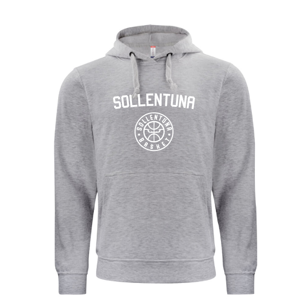 Sollentuna Basket Hoody Grey Melange