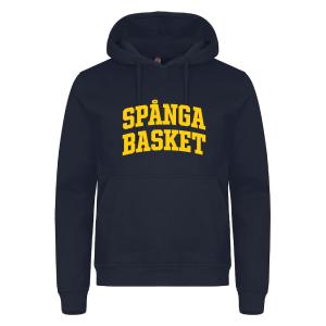 Spånga Basket SUPPORTER hoody Marin