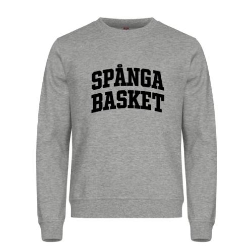 Spånga Basket SUPPORTER sweatshirt Grå