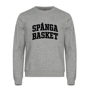 Spånga Basket SUPPORTER sweatshirt Grå