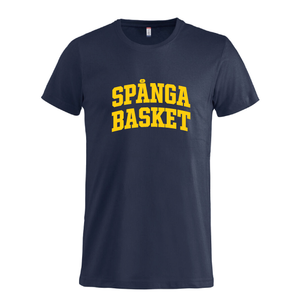 Spånga Basket SUPPORTER tee Marin