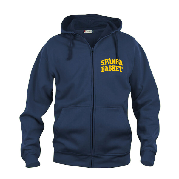 Spånga Basket SUPPORTER zip-hoody Marin