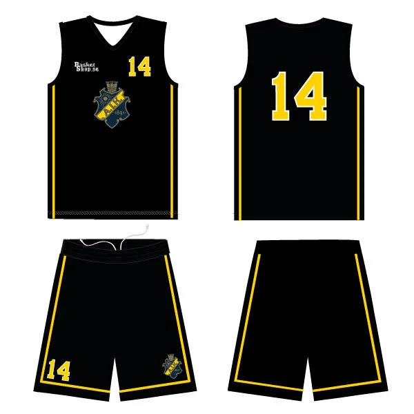 AIK Basket vändbart matchställ