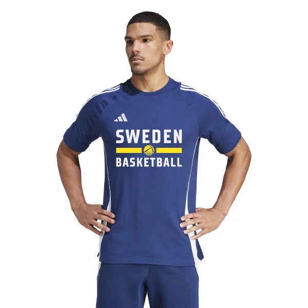 Sweden Basketball Tee 2024 Adidas