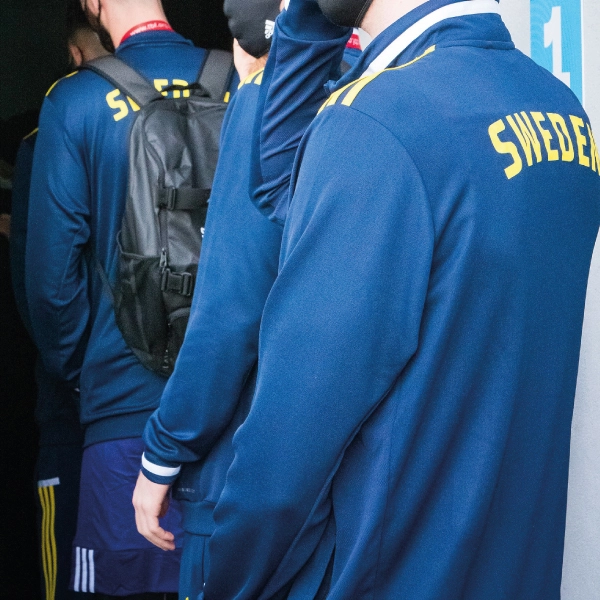 Sweden Basketball Adidas Track Jacket Herr