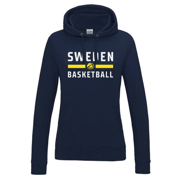 Sweden Basketball Huvtröja Tjej Deep Navy