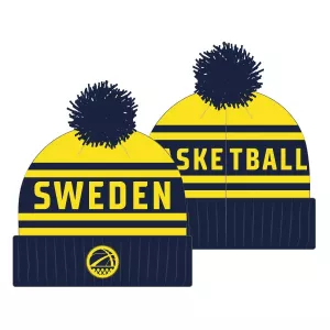 Sweden Basketball Mössa Bobble