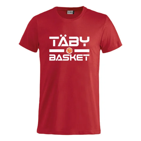 Täby Basket t-shirt Bomull Röd