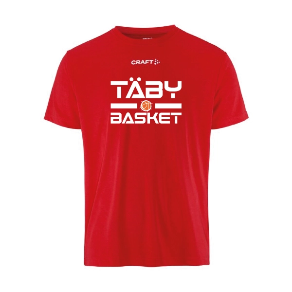 Täby Basket Training Tee Craft Röd