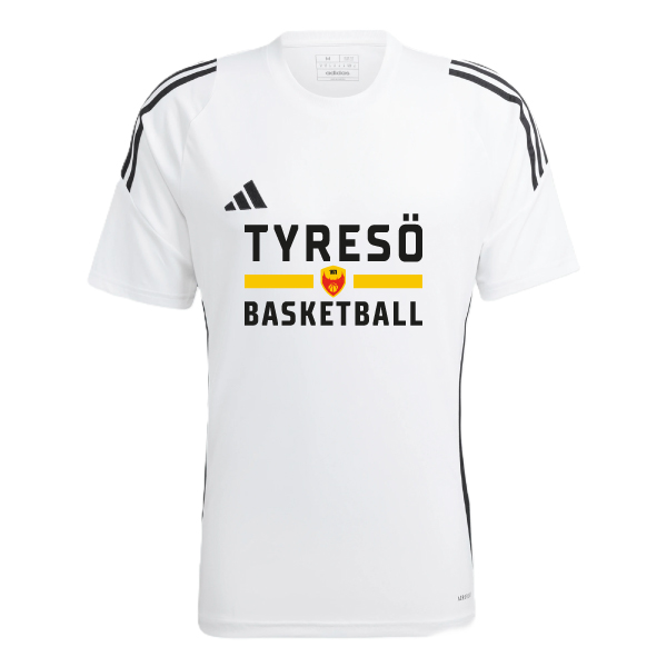 Tyresö Basketball Tränings T-shirt Adidas Vit/Svart