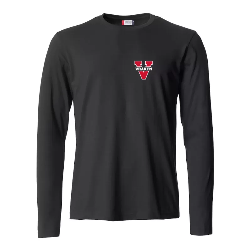 Vråken Basket L/S Tee Svart