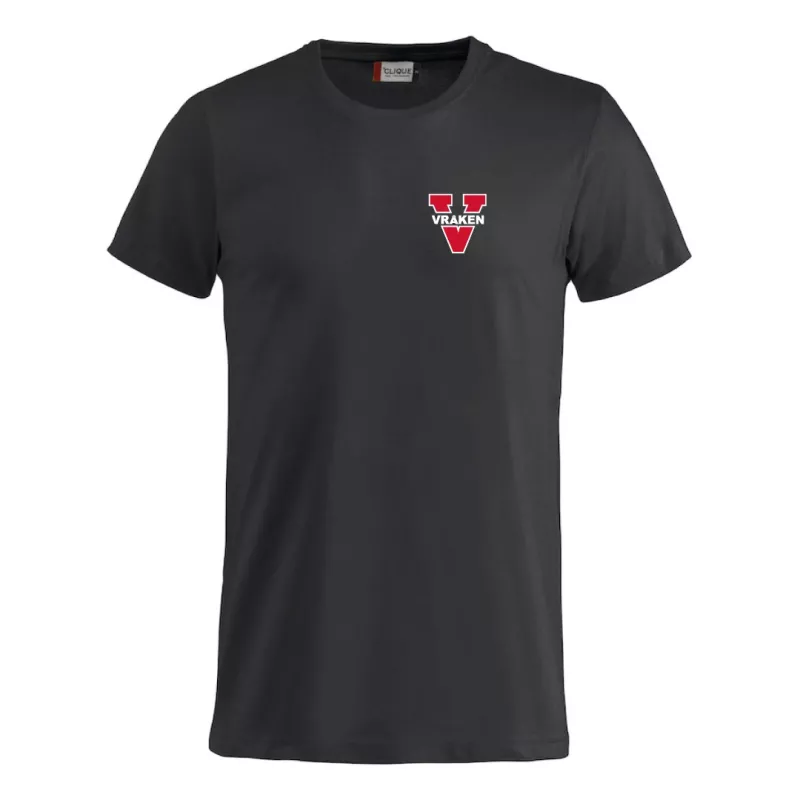 Vråken Basket Tee Svart