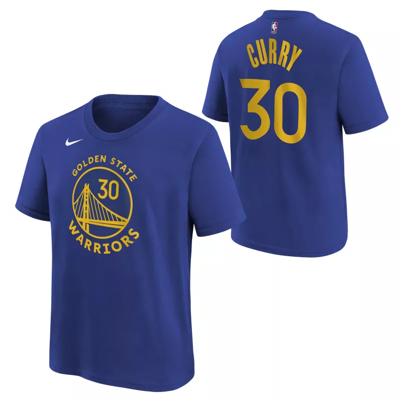 Nike Stephen Curry Golden State Warriors Tee Jr