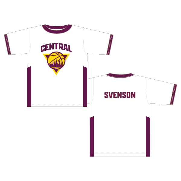 Central Basket Shootingshirt KORT ÄRM