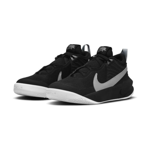 Nike Team Hustle D10 Jr Svart/Silver