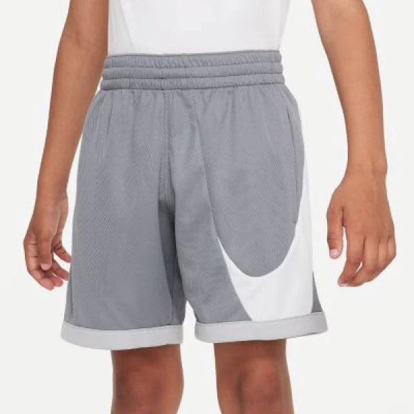 Nike HBR Basketshorts Jr Grå/Vit