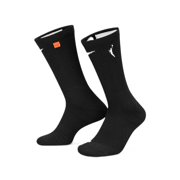 Nike WNBA Elite Crew Sock Svarta