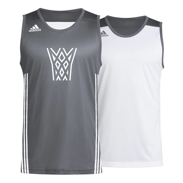 Kungsholmen vändbart träningslinne grå/vit