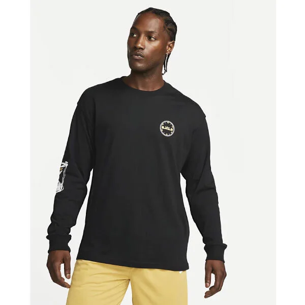 Nike LeBron 90m LS Tee Svart