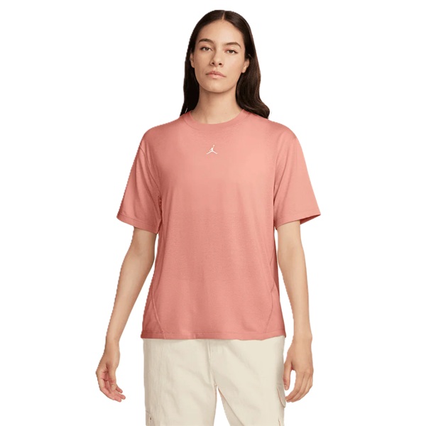 Jordan Wmns t-shirt Light Madder Root