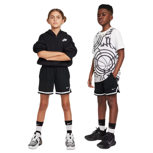 Nike DNA 5" Shorts Jr Svart/Vit